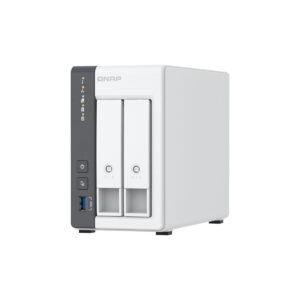 NAS-Netzwerk-Speicher Qnap TS-216G Weiß Schwarz ARM Cortex-A55