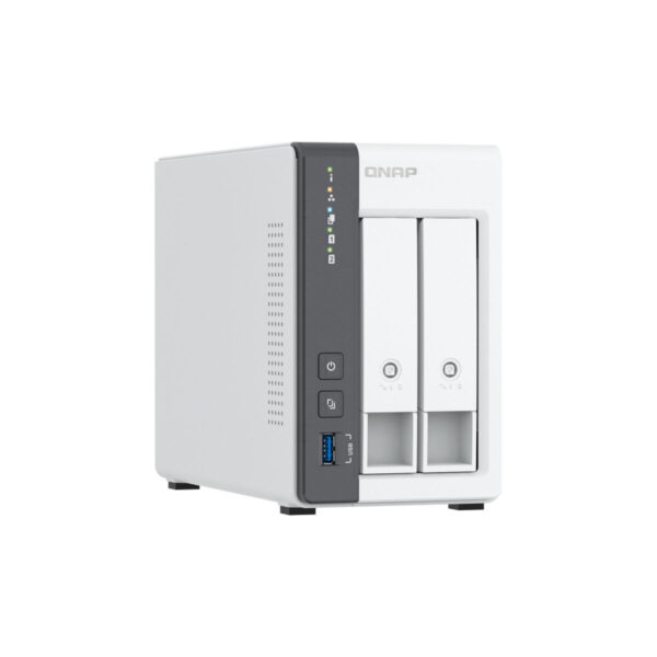 NAS-Netzwerk-Speicher Qnap TS-216G Weiß Schwarz ARM Cortex-A55 – Bild 5