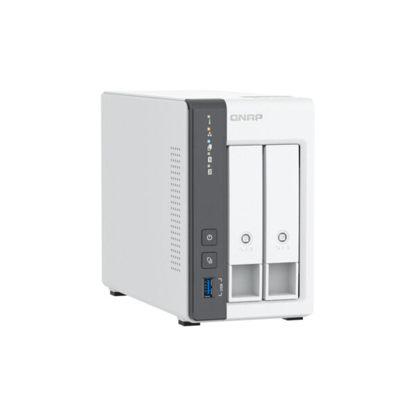 NAS-Netzwerk-Speicher Qnap TS-216G Weiß Schwarz ARM Cortex-A55 – Bild 4