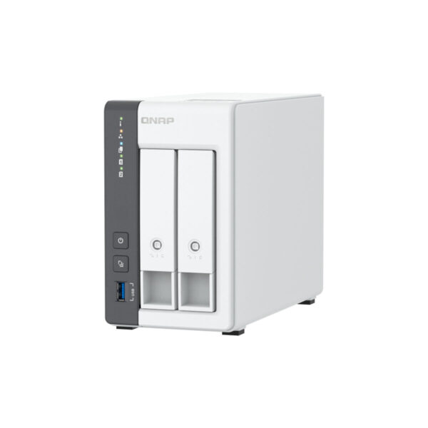 NAS-Netzwerk-Speicher Qnap TS-216G Weiß Schwarz ARM Cortex-A55 – Bild 3