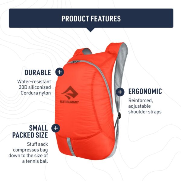 Bergrucksack Sea to Summit Ultra-Sil Day Pack Blau (Blau) – Bild 7