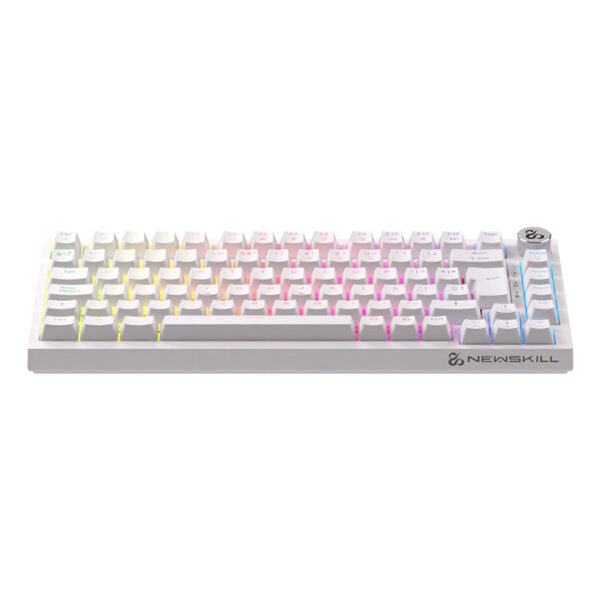 Drahtlose Tastatur Newskill NS-KB-PYROSPRO-IV Weiß Qwerty Spanisch QWERTY – Bild 2