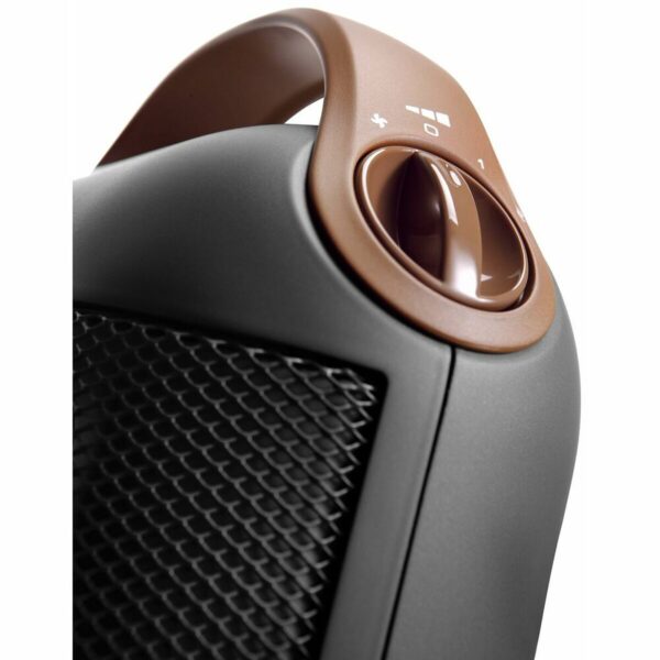 Tragbare Keramikheizung DeLonghi HFX30C18IW Schwarz Anthrazit 1800 W – Bild 3