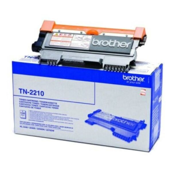 Original Toner Brother TN-2210 Schwarz Bunt – Bild 2