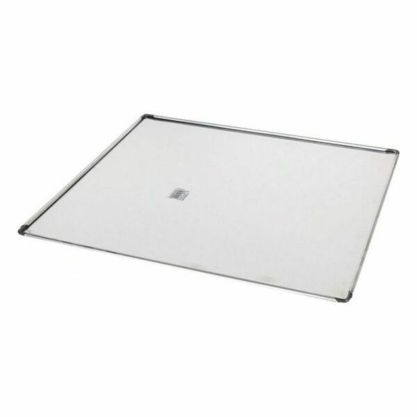 Ofenpfanne VR Silberfarben Aluminium rechteckig 41 x 37 x 0,5 cm (6 Stück) – Bild 2