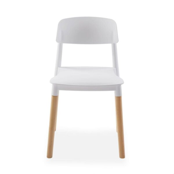 Stuhl Versa Weiß 45 x 76 x 42 cm (4 Stück) – Bild 4