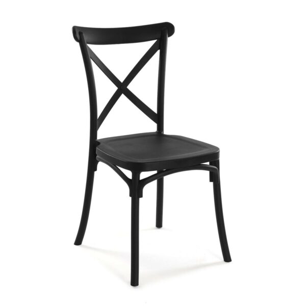 Stuhl Versa Schwarz 43 x 88 x 43 cm (4 Stück) – Bild 2