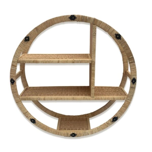 Regal Versa Rattan 16 x 59 x 59 cm rund – Bild 2
