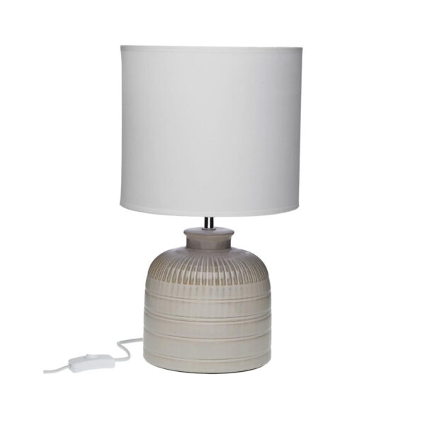 Tischlampe Versa Ninel aus Keramik 25 W 220-240 V 25 x 44,5 x 18 cm – Bild 2