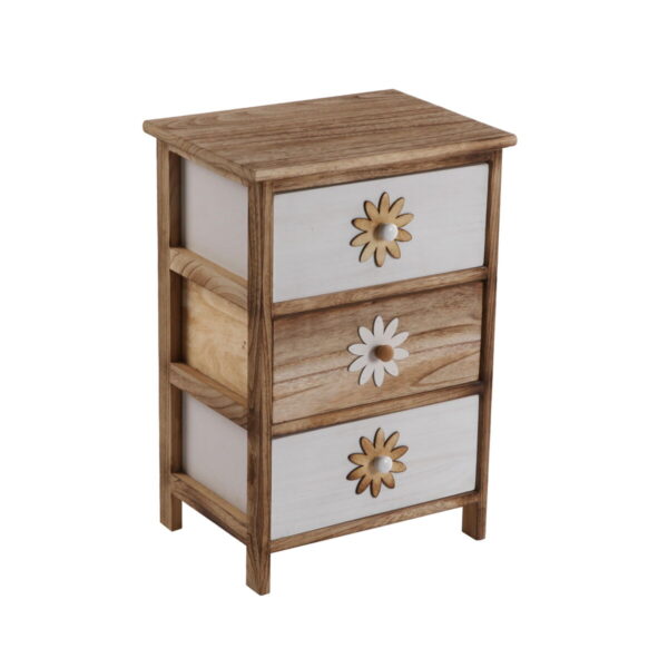Schubladenschrank Versa Verdor Holz 29 x 58 x 40 cm – Bild 2