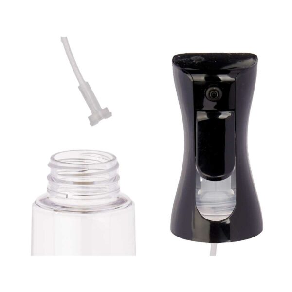 Sprühbehälter für Öl und Essig Kinvara 23HD062106 Schwarz Durchsichtig Polyäthylen Polypropylen polystyrol PET 300 ml 8 x 24 x 6 – Bild 4