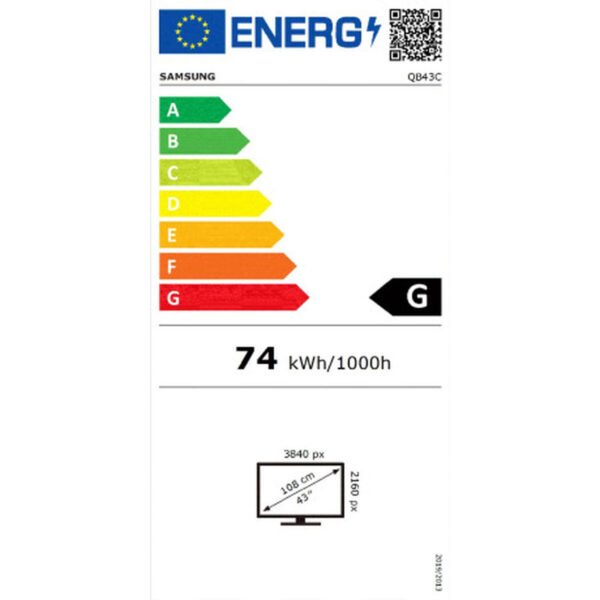 Smart TV Samsung LH43QBCEBGCXEN 4K Ultra HD 65" 43" LED – Bild 3