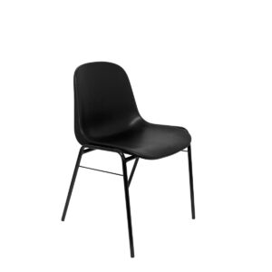 Empfangsstuhl Piqueras y Crespo 123PTNI840 Schwarz