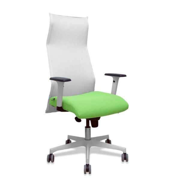 Bürostuhl Piqueras y Crespo 54BR65G Weiß Pistazienfarben