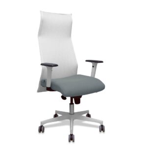 Bürostuhl Piqueras y Crespo 54BR65G Weiß Grau