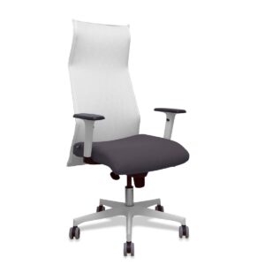 Bürostuhl Piqueras y Crespo 54BR65G Weiß Dunkelgrau