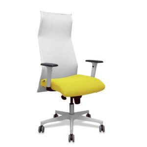 Bürostuhl Piqueras y Crespo 54BR65G Gelb Weiß