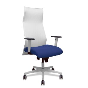 Bürostuhl Piqueras y Crespo 54BR65G Weiß Dunkelblau Marineblau