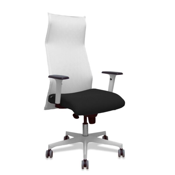 Bürostuhl Piqueras y Crespo 54BR65G Weiß Schwarz