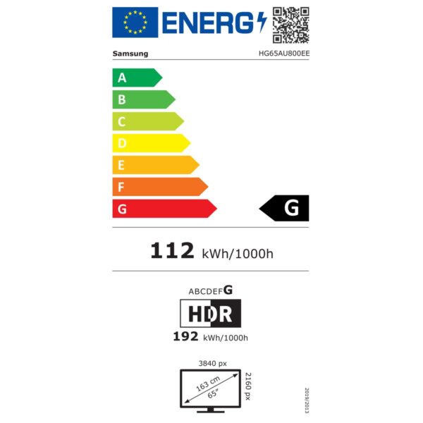 Smart TV Samsung HG65AU800EEXEN Schwarz 65" 4K Ultra HD – Bild 6