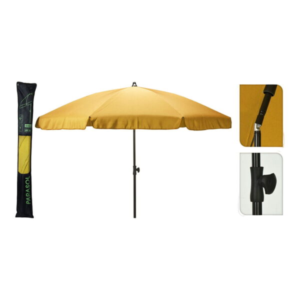 Sonnenschirm Ambiance Gelb Ø 220 cm – Bild 2