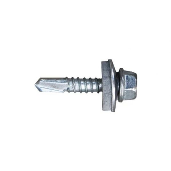 Schraubenkasten CELO 7301 Verzinkt Ø 4,8 x 19 mm Mit Unterlegscheibe Sechseckig Bohrer (1000 Unidades)