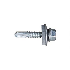 Schraubenkasten CELO 7301 Verzinkt Ø 5,5 x 63 mm Mit Unterlegscheibe Sechseckig Bohrer (250 Stück)