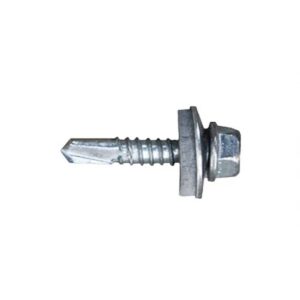 Schraubenkasten CELO 7301 Verzinkt Ø 6,3 x 50 mm Mit Unterlegscheibe Sechseckig Bohrer (250 Stück)