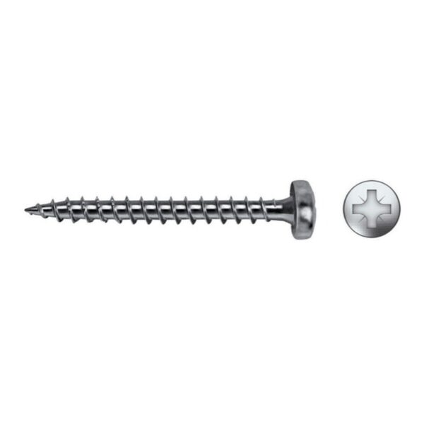 Schraubenkasten CELO Vlox B Verzinkt 4,5 x 45 mm Vollständiges Thema (250 Stück)
