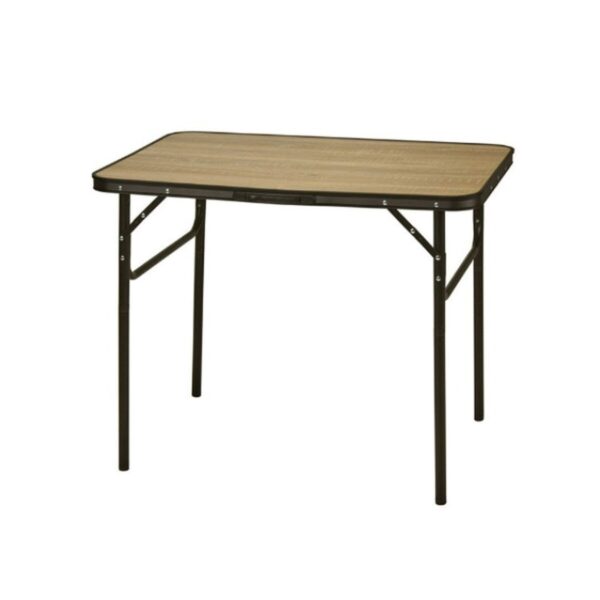 Table Klapptisch Lifetime Braun Schwarz 90 x 60 x 70 cm