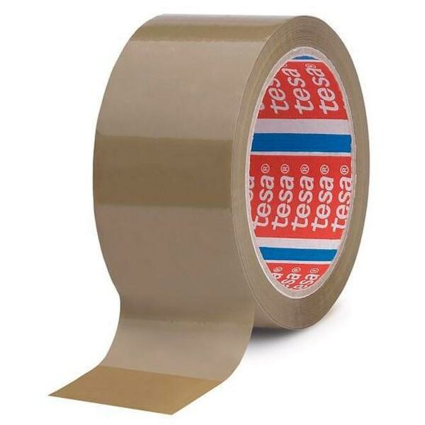 Klebeband TESA Verpackung Braun 50 mm x 66 m (6 Stück) – Bild 2