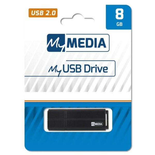USB Pendrive MyMedia Schwarz 8 GB – Bild 2