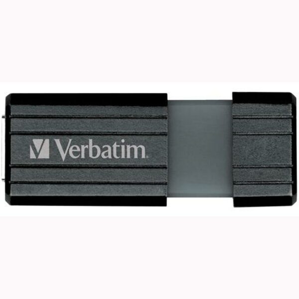 USB Pendrive Verbatim PinStripe Schwarz 32 GB – Bild 2
