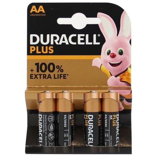 Alkali-Mangan-Batterie DURACELL Plus Extra LR06 1,5 V (20 Stück) – Bild 2