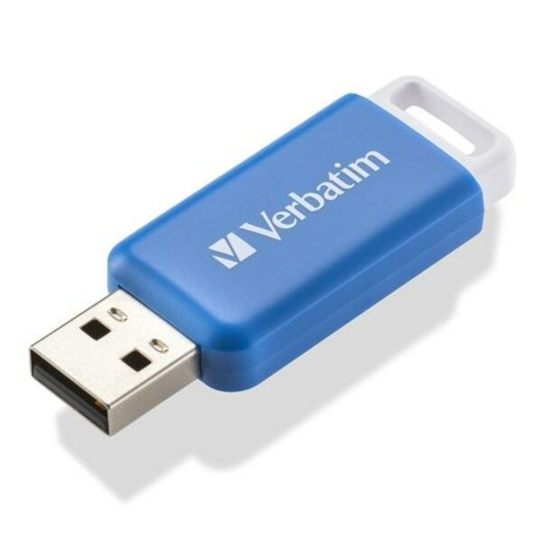 USB Pendrive Verbatim V DataBar Blau Schwarz 64 GB – Bild 2