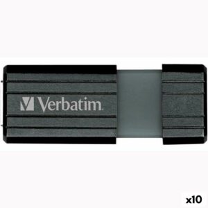 USB Pendrive Verbatim Store’n’go Pinstripe Schwarz 8 GB