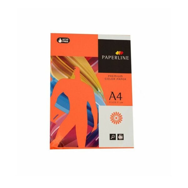 Druckerpapier Fabrisa Paperline Orange A4 500 Blatt (5 Stück) – Bild 2