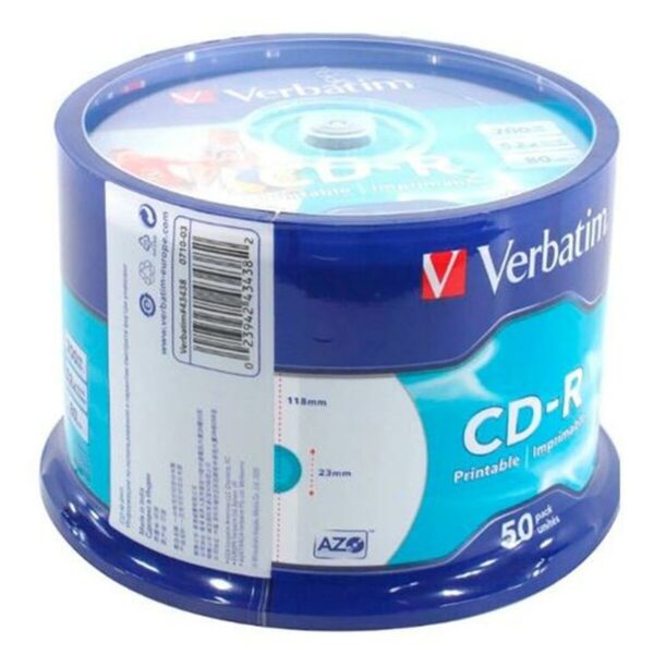 CD-R Verbatim 700 MB 52x (4 Stück) – Bild 2