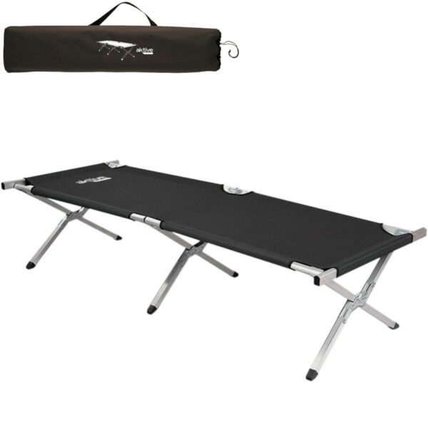 Bett Aktive Schwarz Biegsam 190 x 42 x 64 cm (2 Stück) – Bild 2