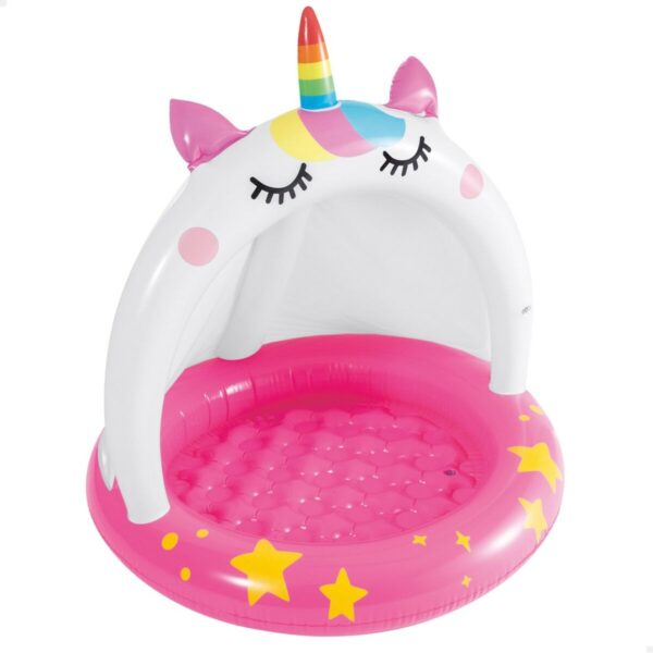 Aufblasbares Planschbecken für Kinder Intex Katze Einhorn 45 L 101 x 102 x 102 cm (6 Stück) – Bild 2