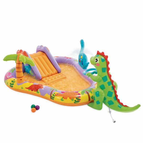 Aufblasbares Planschbecken für Kinder Intex 201 x 69 x 157 cm (3 Stück) – Bild 2