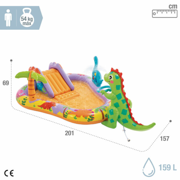 Aufblasbares Planschbecken für Kinder Intex 201 x 69 x 157 cm (3 Stück) – Bild 5
