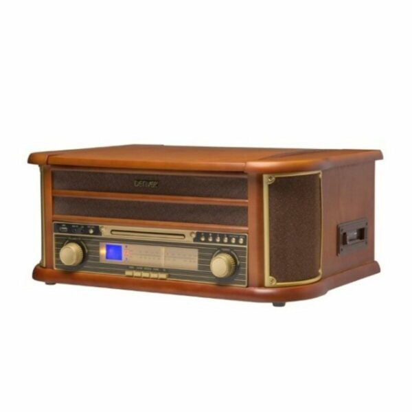 Plattenspieler Denver Electronics MCR-50MK3 USB 5W Holz – Bild 2