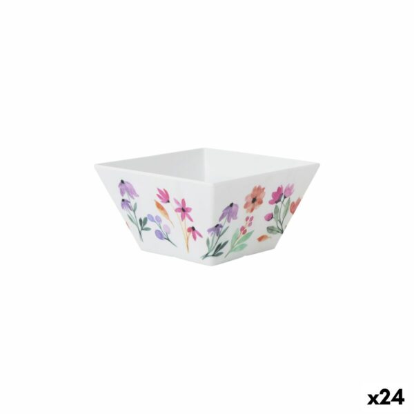 Schüssel für Vorspeisen La Mediterránea Blomster 13 x 13 x 7 cm (24 Stück)