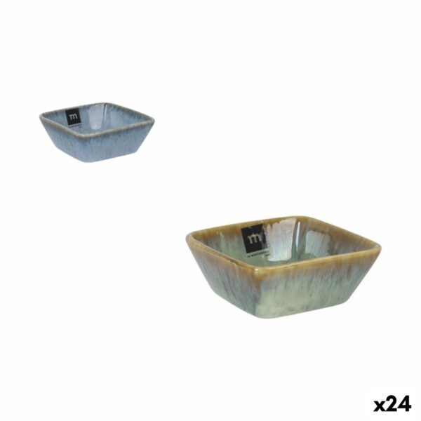 Schüssel für Vorspeisen La Mediterránea Pica-pica 10,5 x 10,5 x 4 cm (24 Stück)