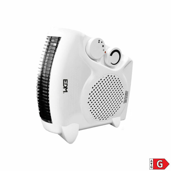 Heizung EDM 07205 Weiß 1000 - 2000 W Kompakt – Bild 2