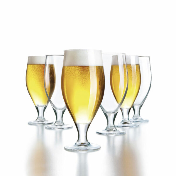 Bierglas Arcoroc 07132 Durchsichtig Glas 380 ml 6 Stücke – Bild 3