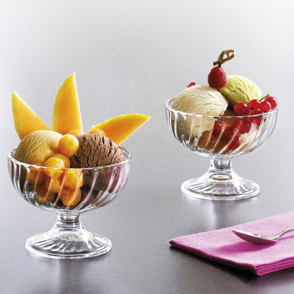 Eiscreme- und Milchshakes-Becher Arcoroc Sorbet Durchsichtig Glas 380 ml Eiscreme 6 Stück – Bild 3