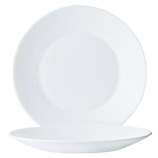 Geschirr-Set Arcoroc 22522 Weiß Glas 23,5 cm (6 uds) – Bild 3