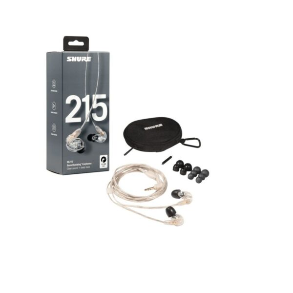 Kopfhörer mit Mikrofon Shure SE215 Pro Durchsichtig – Bild 3